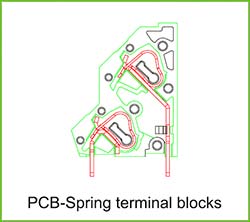 PCB spring Terminal Blocks